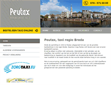Tablet Screenshot of peutax.nl